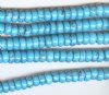 16 inch strand of 4x8mm Turquoise Heishe